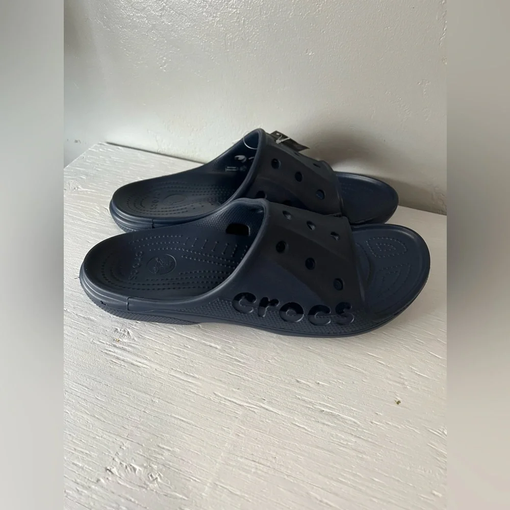 Crocs Unisex-Adult Baa Slide Sandals size 13